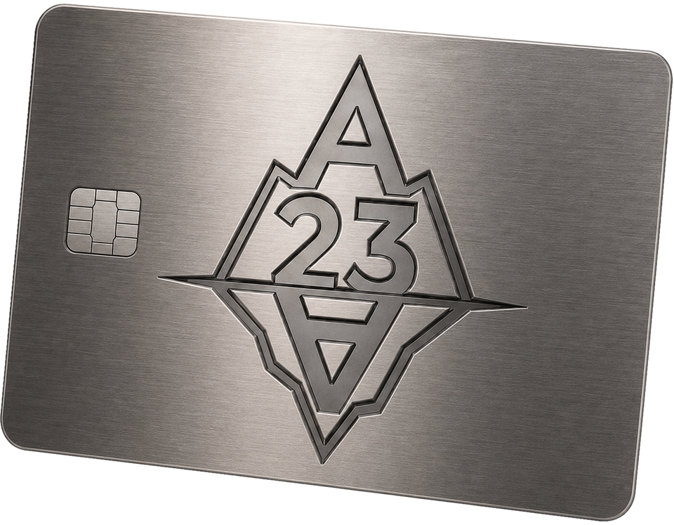 A23a Titanium citizenship card